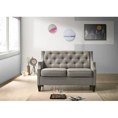 Target grey hot sale loveseat